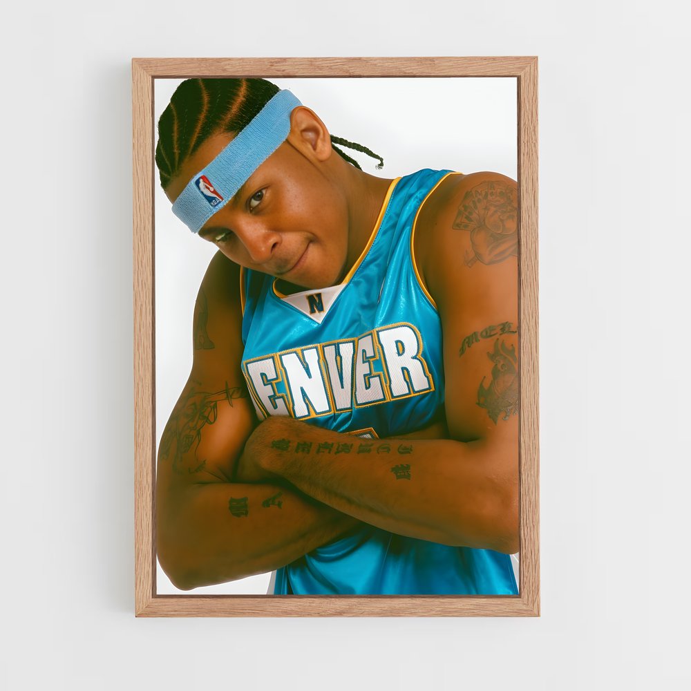 Poster Carmelo de anthony – affiche Basketball (vue 4)